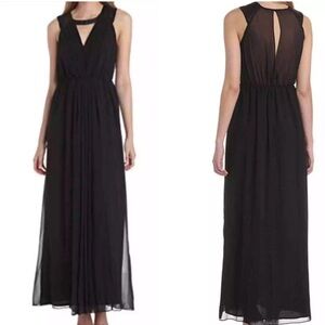 BCBG Generation Black Sequin Maxi Gown, New with Tags